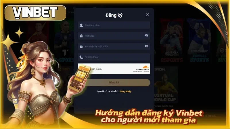 Các bước tạo tài khoản được trình bày rõ ràng giúp hoàn tất nhanh chóng và thuận tiện